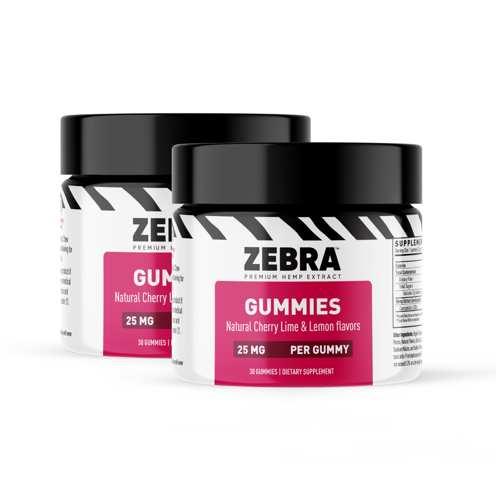 Gummies - 2 Packs - Zebra - ZebraCalm